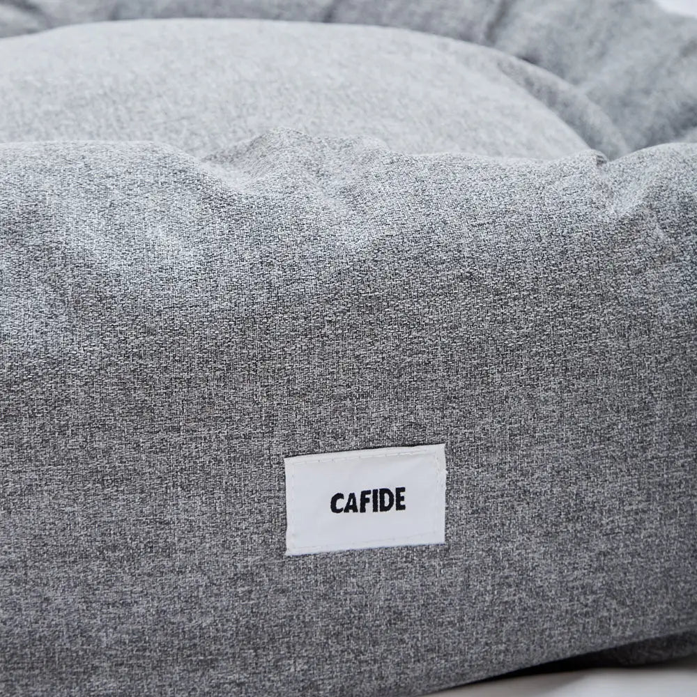 NUBA HUNDEBETT AUS CHENILLE (GRAU)