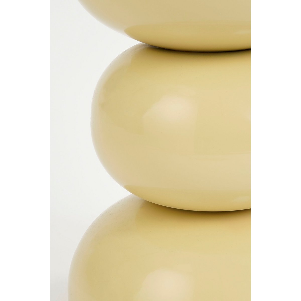 LUNA BEISTELLTISCH (BEIGE) - Ø32 cm