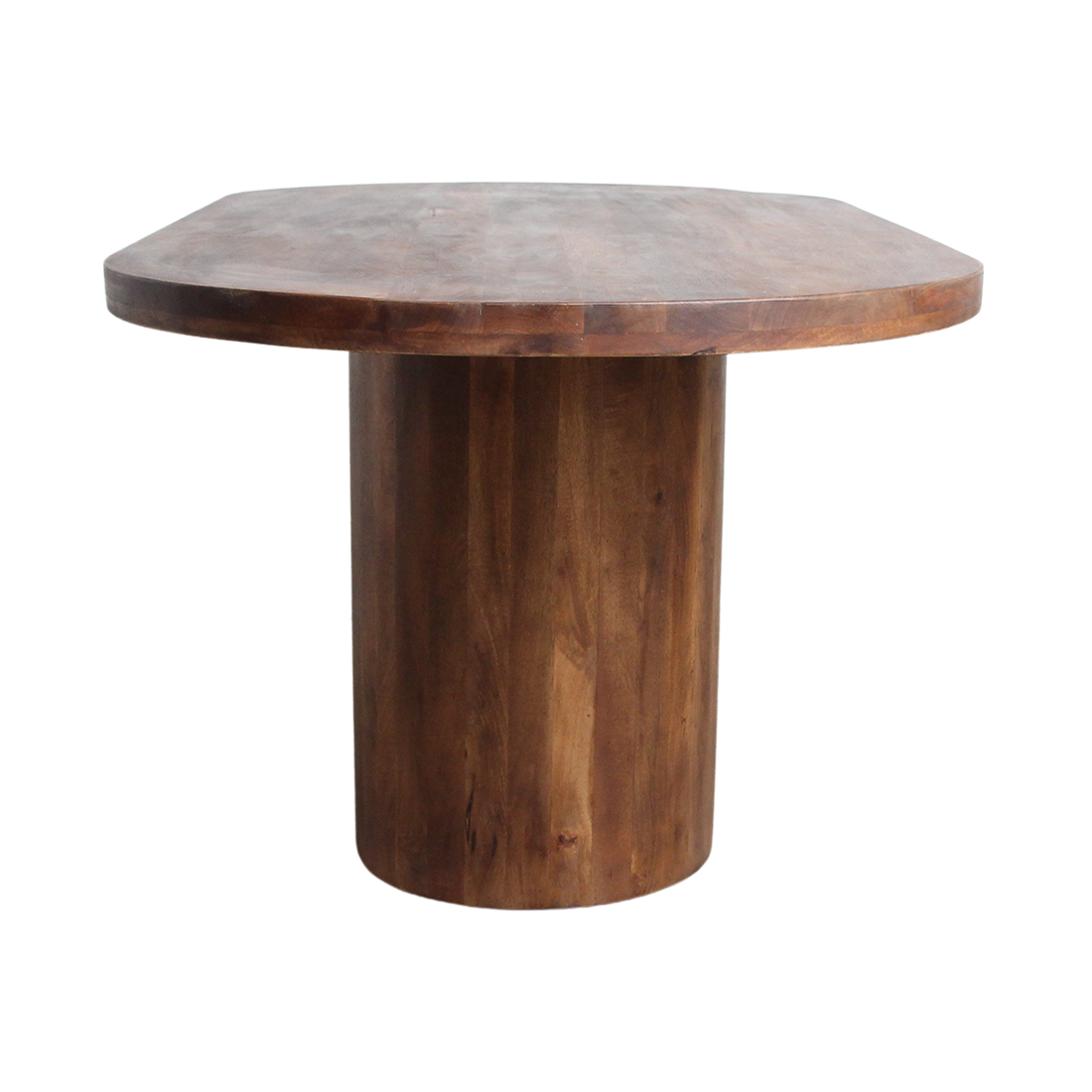 BULLNOSE ESSTISCH AUS MANGOHOLZ (3 GRÖßEN)