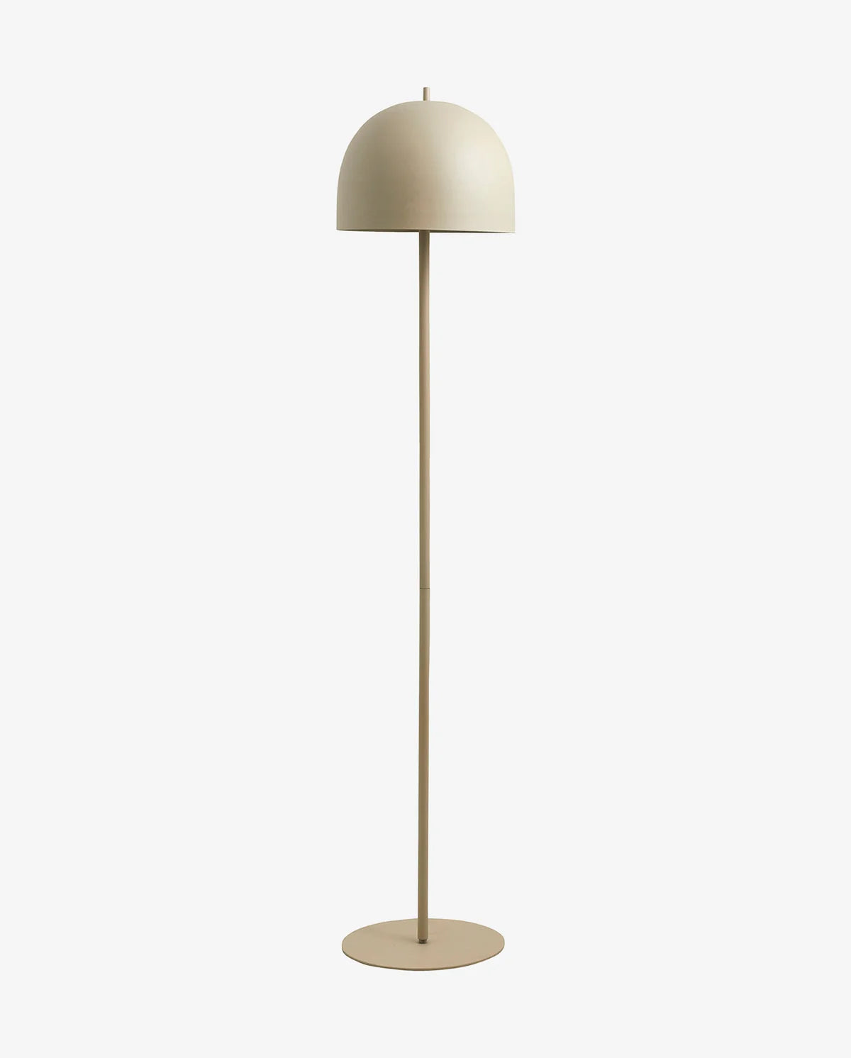 STEHLEUCHTE AUS EISEN (BEIGE)