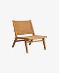 LOUNGESESSEL AUS TEAKHOLZ
