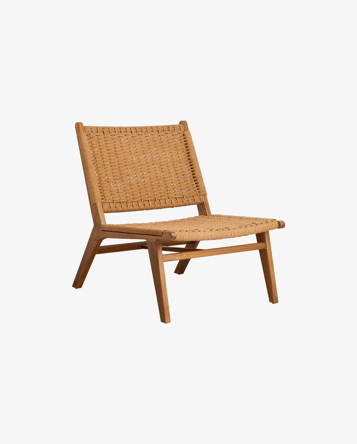 LOUNGESESSEL AUS TEAKHOLZ