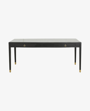 Schreibtisch aus Mangoholz 179cm - Ansicht 1