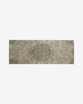 ARIA Teppich Jacquard 75x200 Grün/Beige
