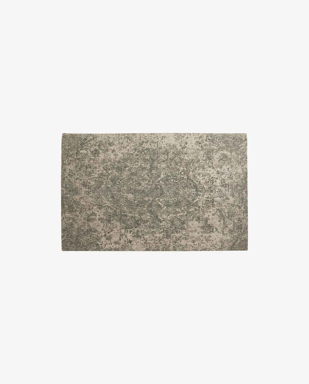 ARIA Teppich Jacquard 160x240 Grün/Beige