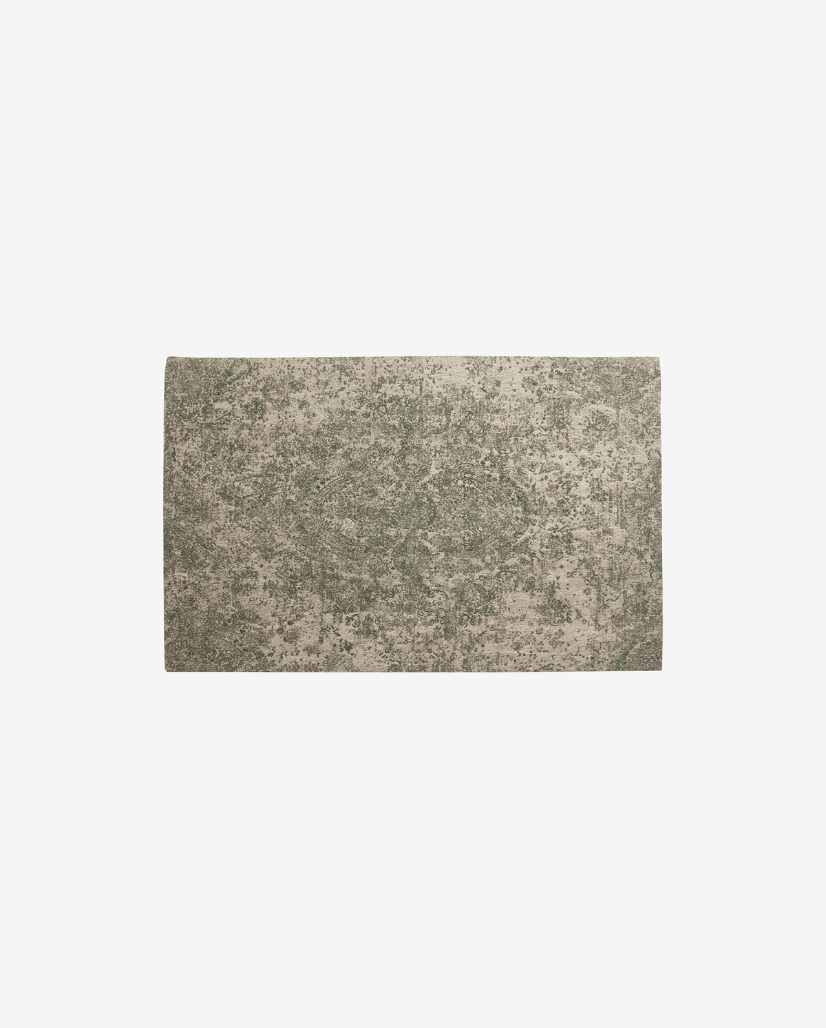ARIA Teppich Jacquard 160x240 Grün/Beige