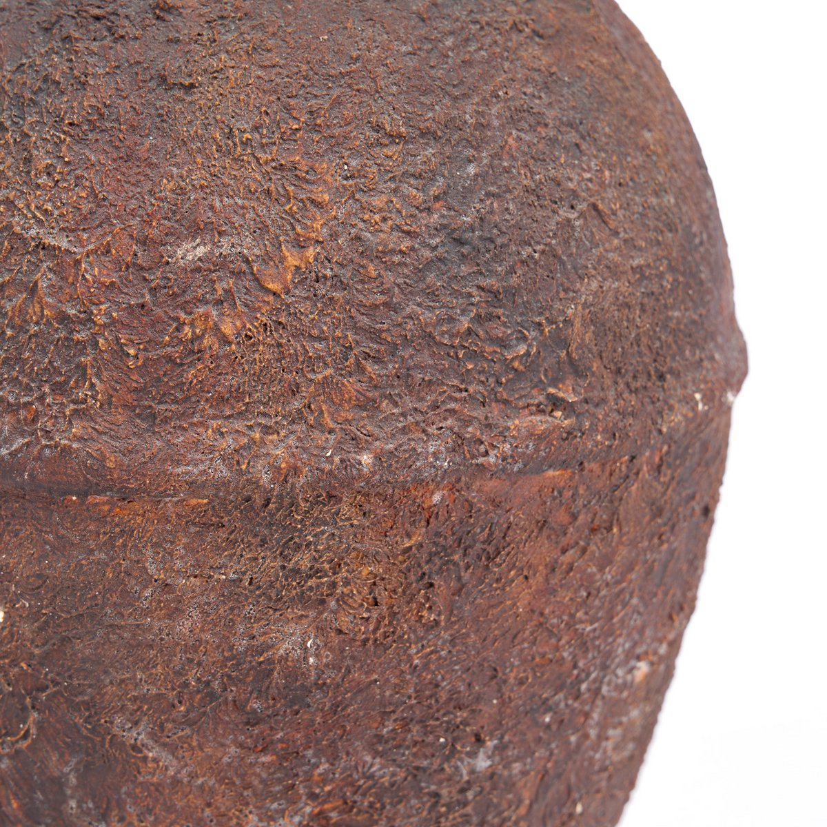 AMPHORA RUSTICA VASE (BURGUND) - 30cm