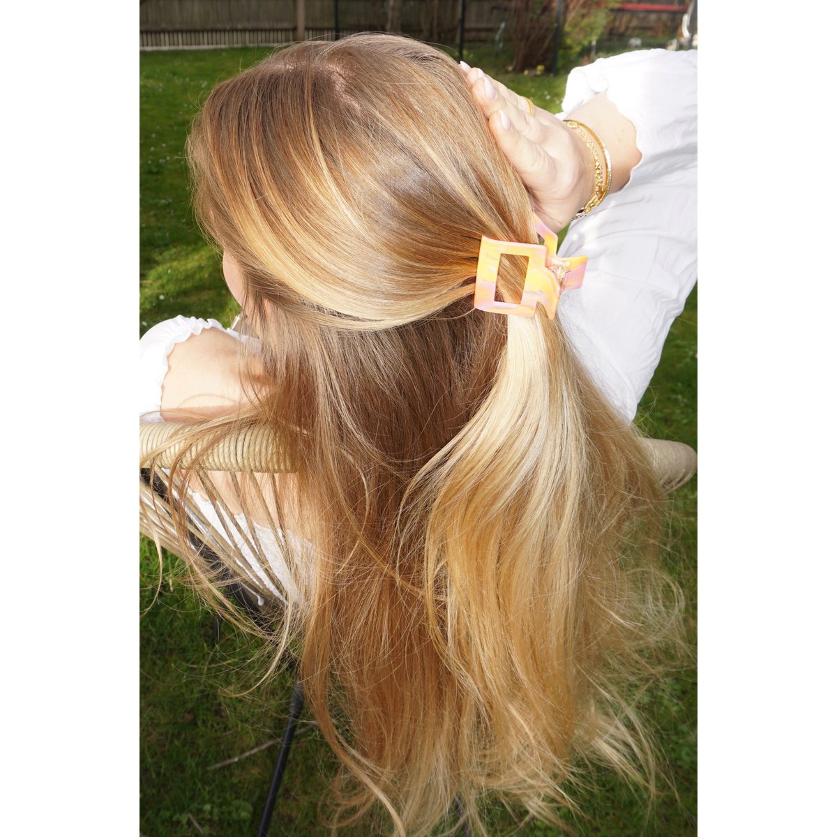 HAARKLAMMER SQUARE - SORBET