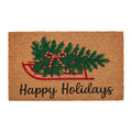 Weihnachtsfußmatte Happy Holidays 75 x 45 cm