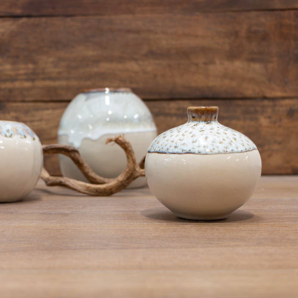 GLOBUSVASE AUS KERAMIK