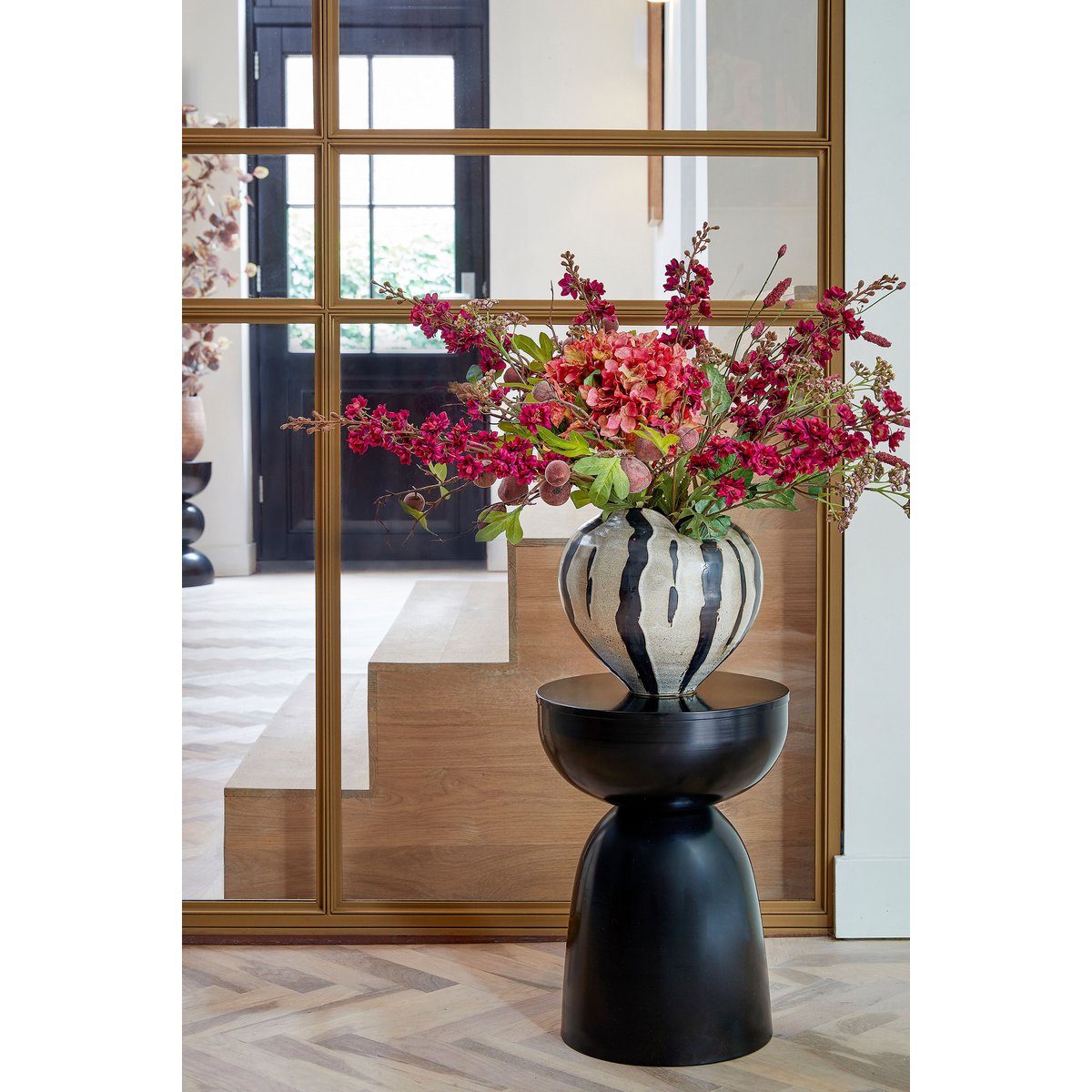 ELLIOT BEISTELLTISCH (SCHWARZ) - Ø32 cm