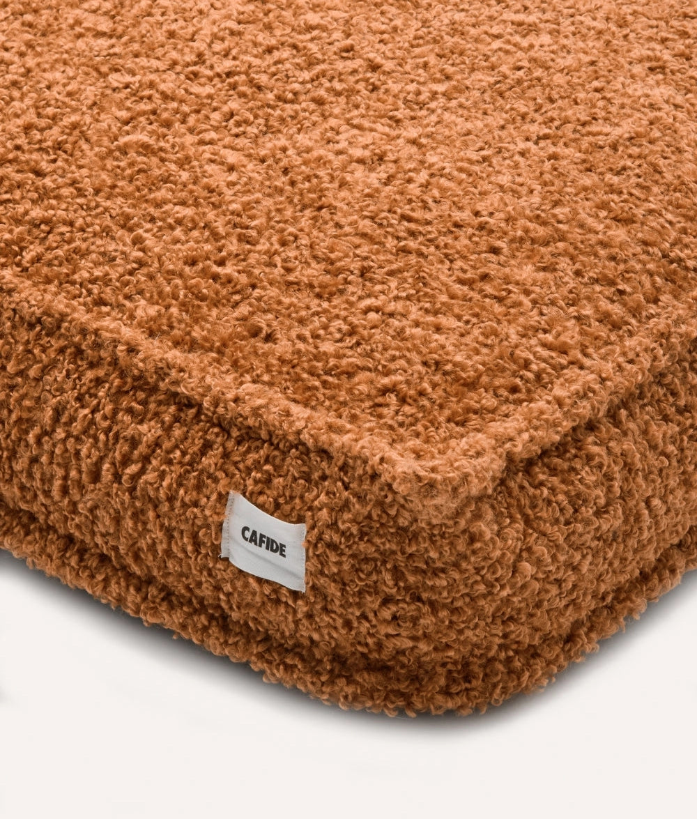 CUADRA HUNDEBETT WECHSELBEZUG MIT TEDDYFELL (ORANGE)