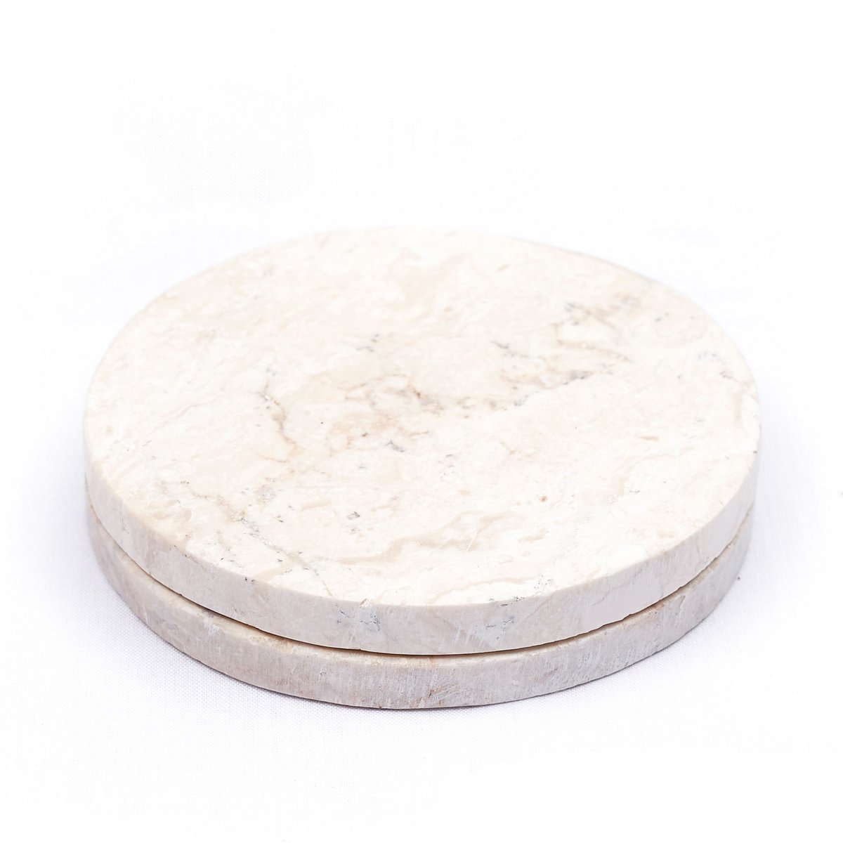 MARMOR UNTERSETZER (WEIß)