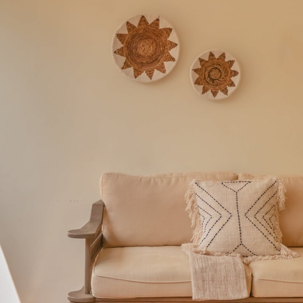 HANDGEWEBTER KISSENBEZUG