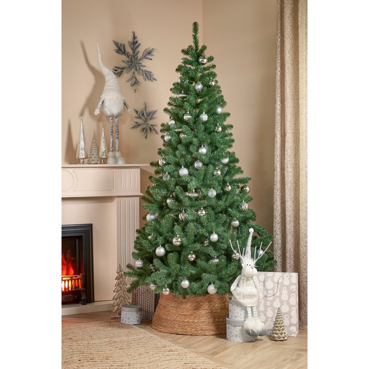 WEIHNACHTSBAUMROCK AUS SEEGRAS - Ø75 cm