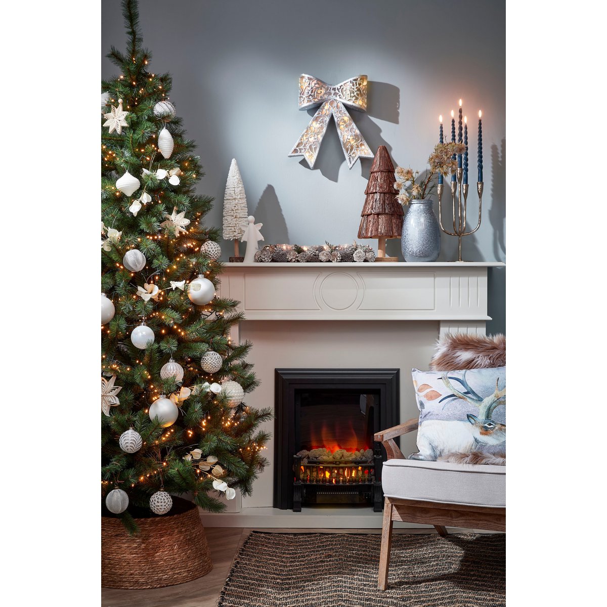 WEIHNACHTSBAUMROCK AUS SEEGRAS - Ø50 cm