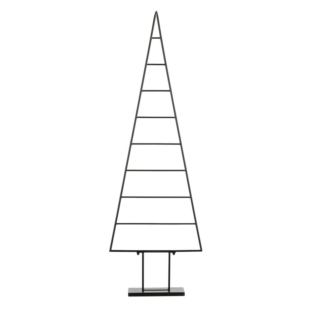 METALL WEIHNACHTSBAUM (SCHWARZ) - 152cm