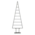 METALL WEIHNACHTSBAUM (SCHWARZ) - 152cm