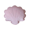 SAMT-MUSCHELKISSEN (ROSA) - 60cm