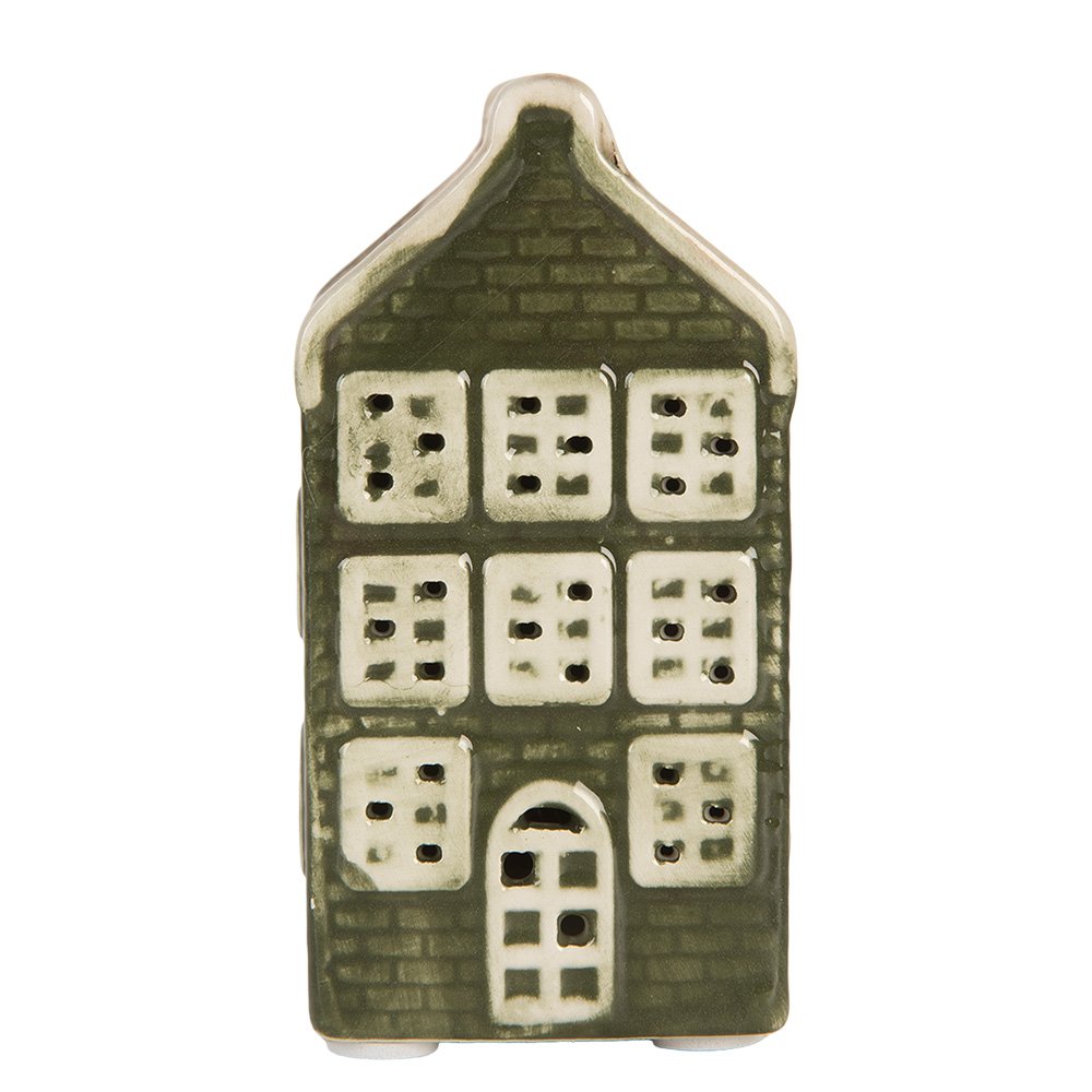 TEELICHTHAUS MIT LED - 8cm