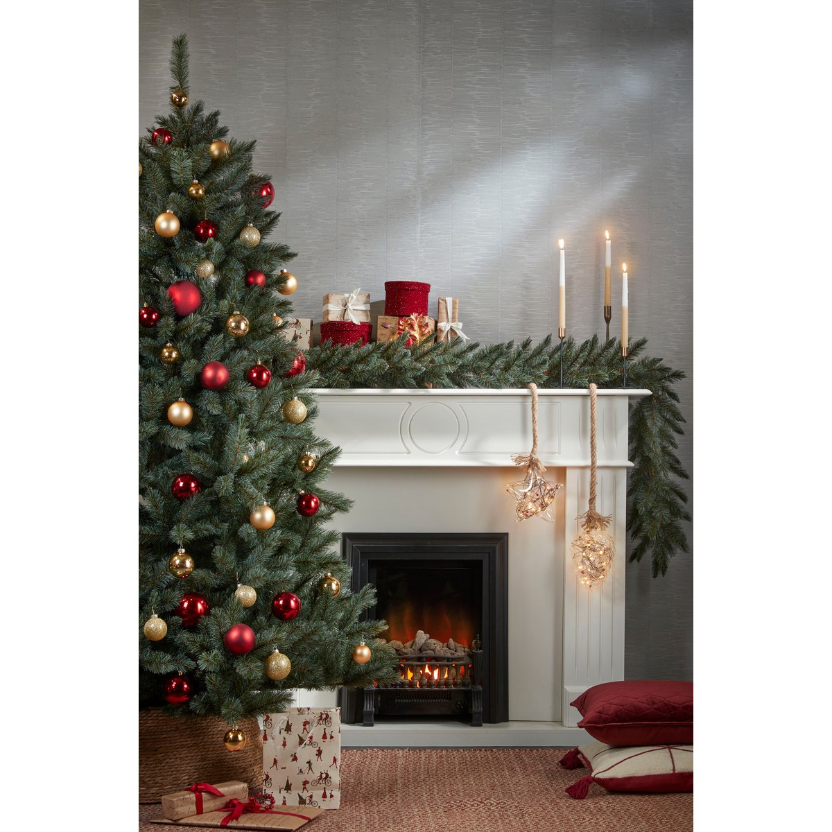 WEIHNACHTSBAUMROCK AUS SEEGRAS - Ø58 cm