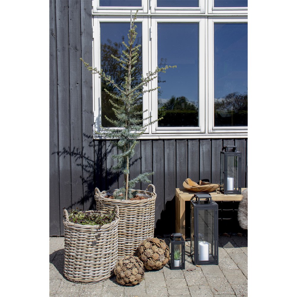 INDO RATTAN PFLANZKÖRBE (2 Stk.)