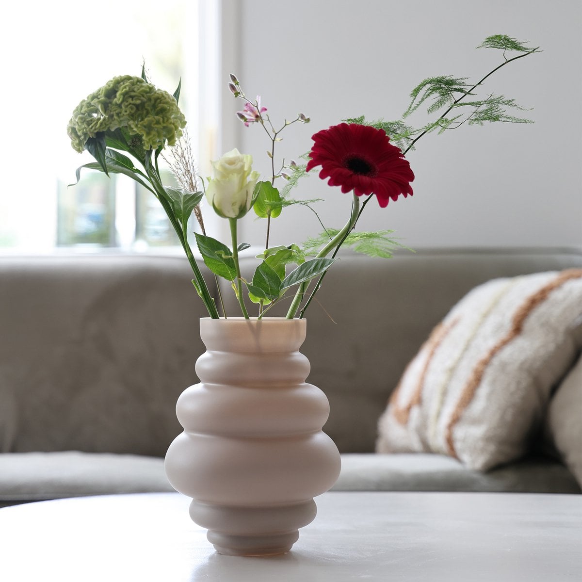 VASE MAPUTO (ELFENBEIN)