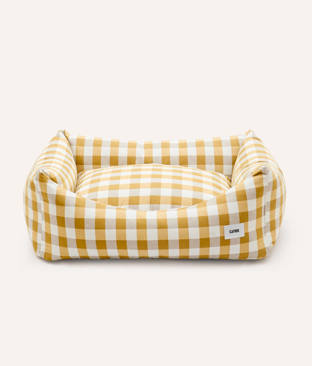 SNOZY HUNDEBETT (VICHY SENF)