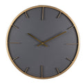 WANDUHR MIT GOLDAKZENTEN