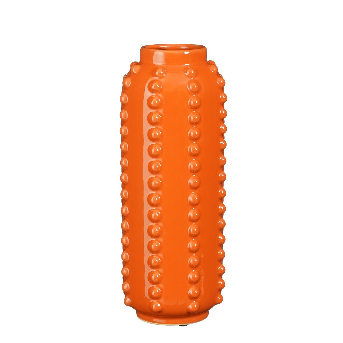 KERAMIKVASE BOAZ (ORANGE) - 30cm