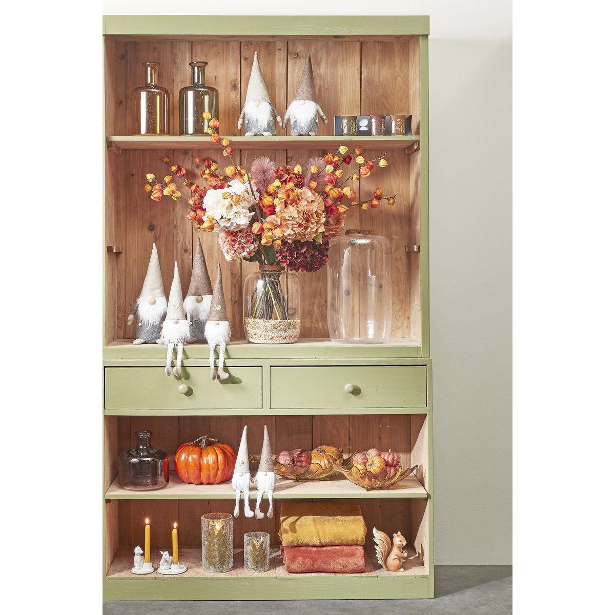 FLASCHENVASE (BRAUN) - 30cm