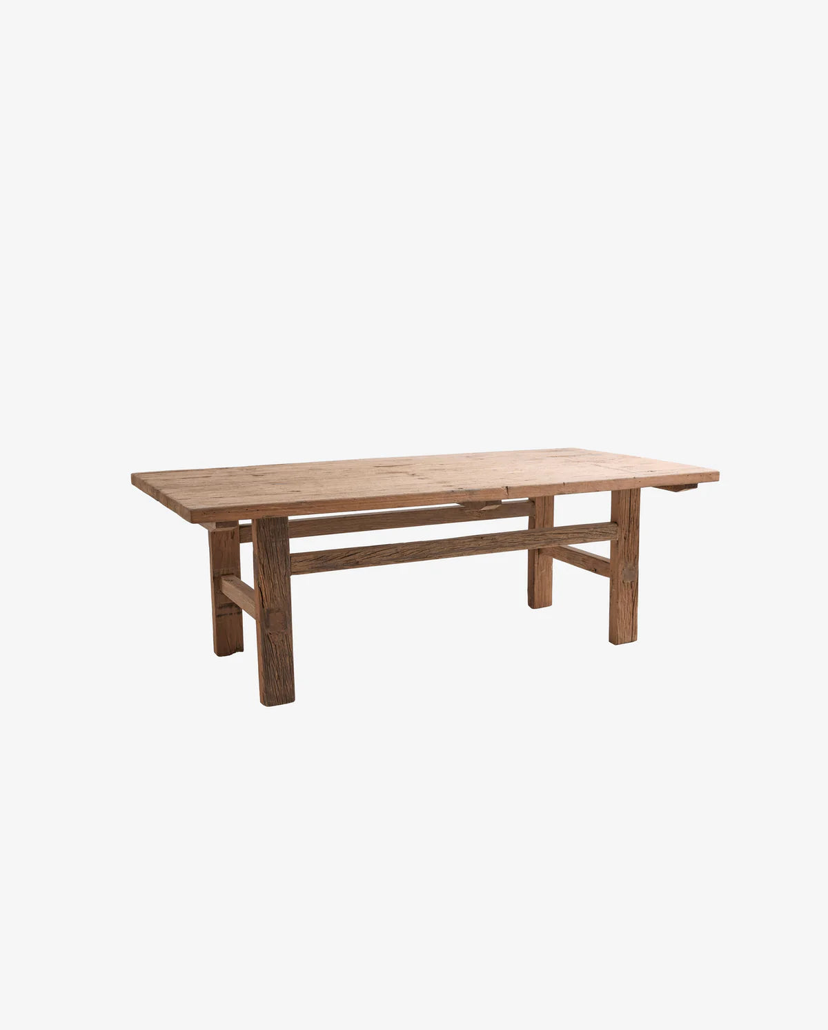 COUCHTISCH AUS RECYCELTEM HOLZ