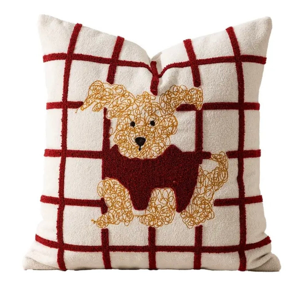 KISSEN MIT HUNDEMOTIV