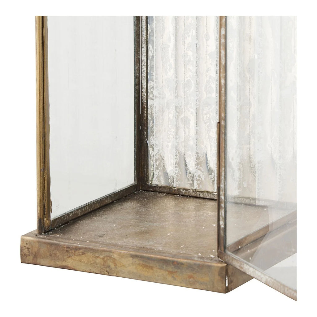 HERSLEV LATERNE (ANTIKMESSING) - 60cm