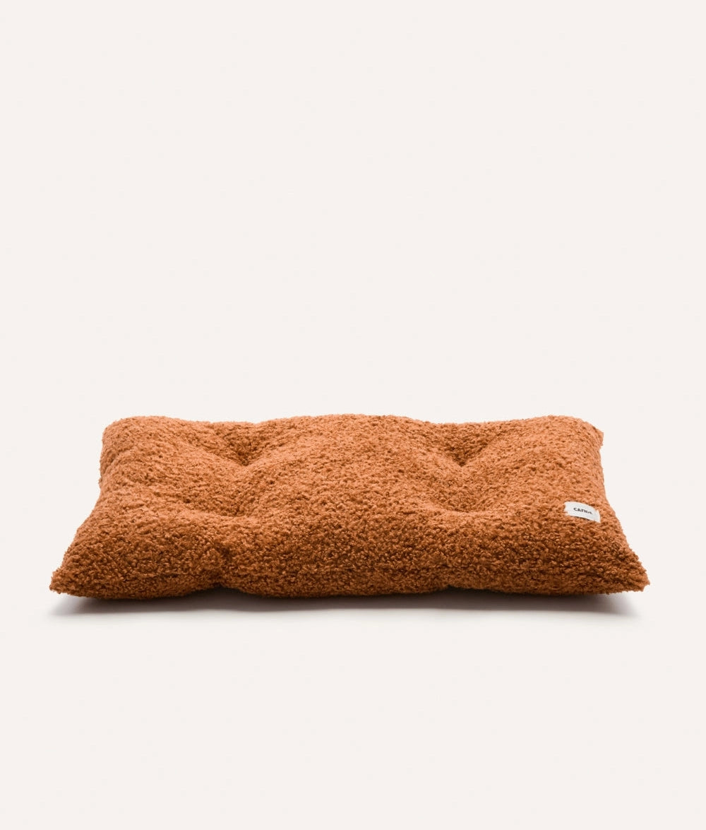 BELA HUNDEKISSEN MIT TEDDYFELL (ORANGE)