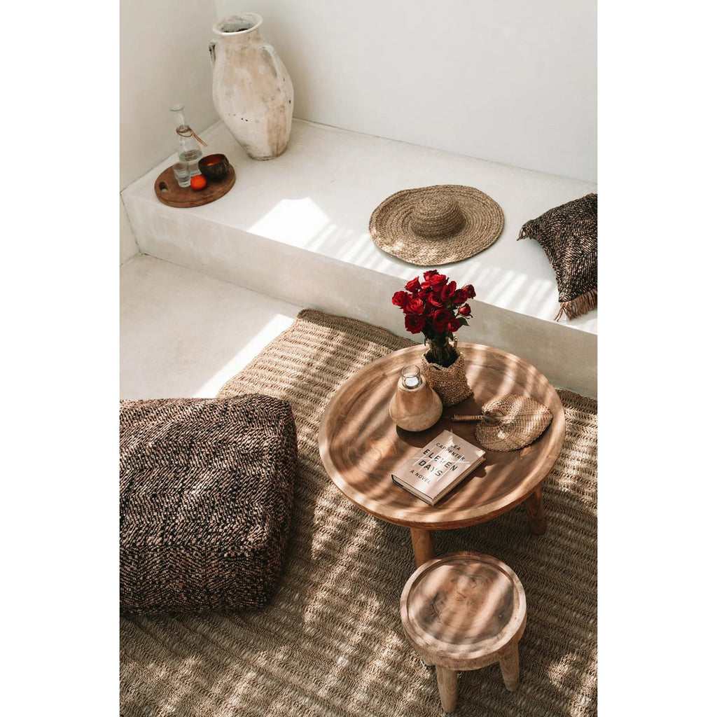 SEEGRASTEPPICH AUS BAST, SISAL UND PALME - 180x240cm