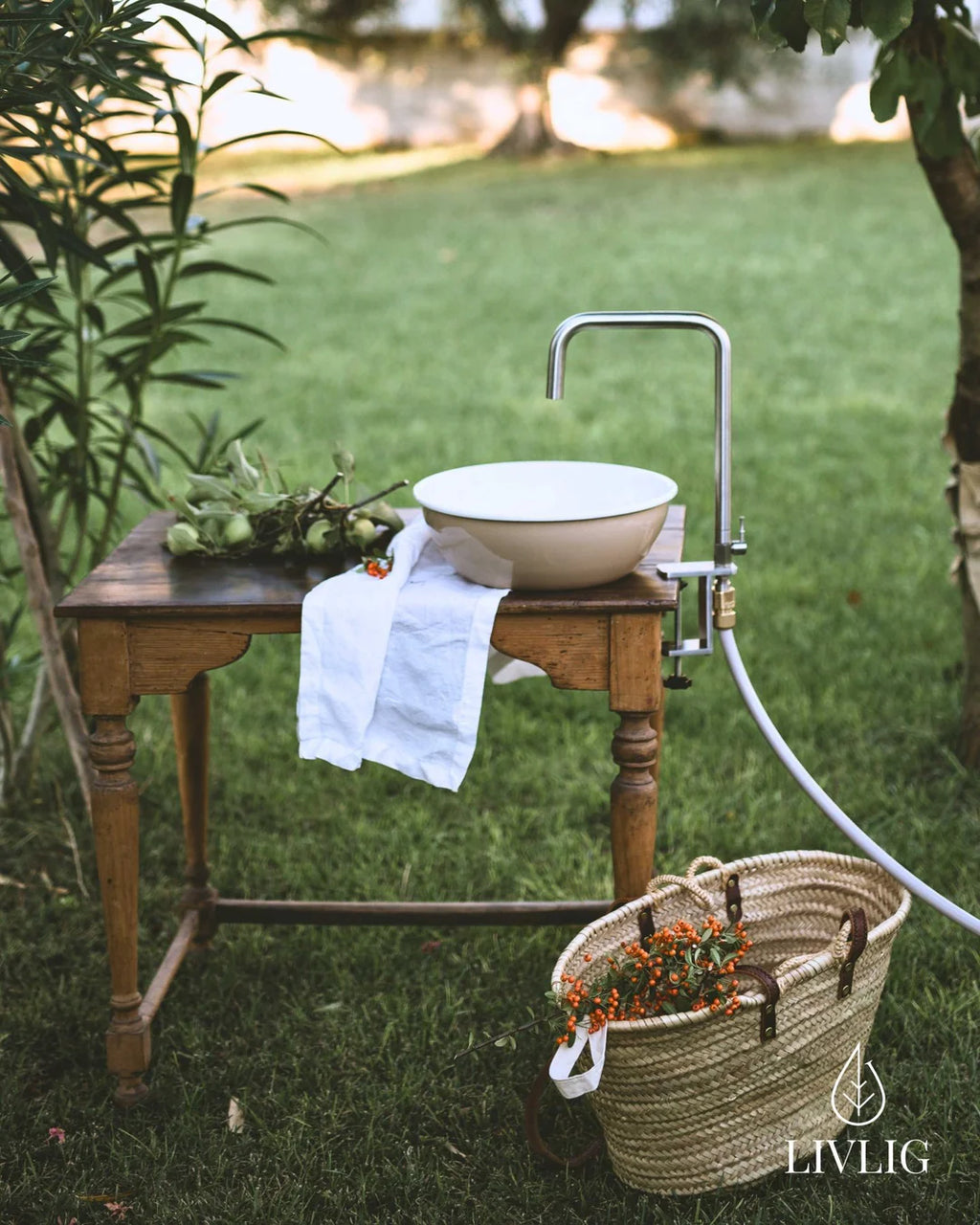 LIVLIG FLEXIBLER OUTDOOR WASSERHAHN
