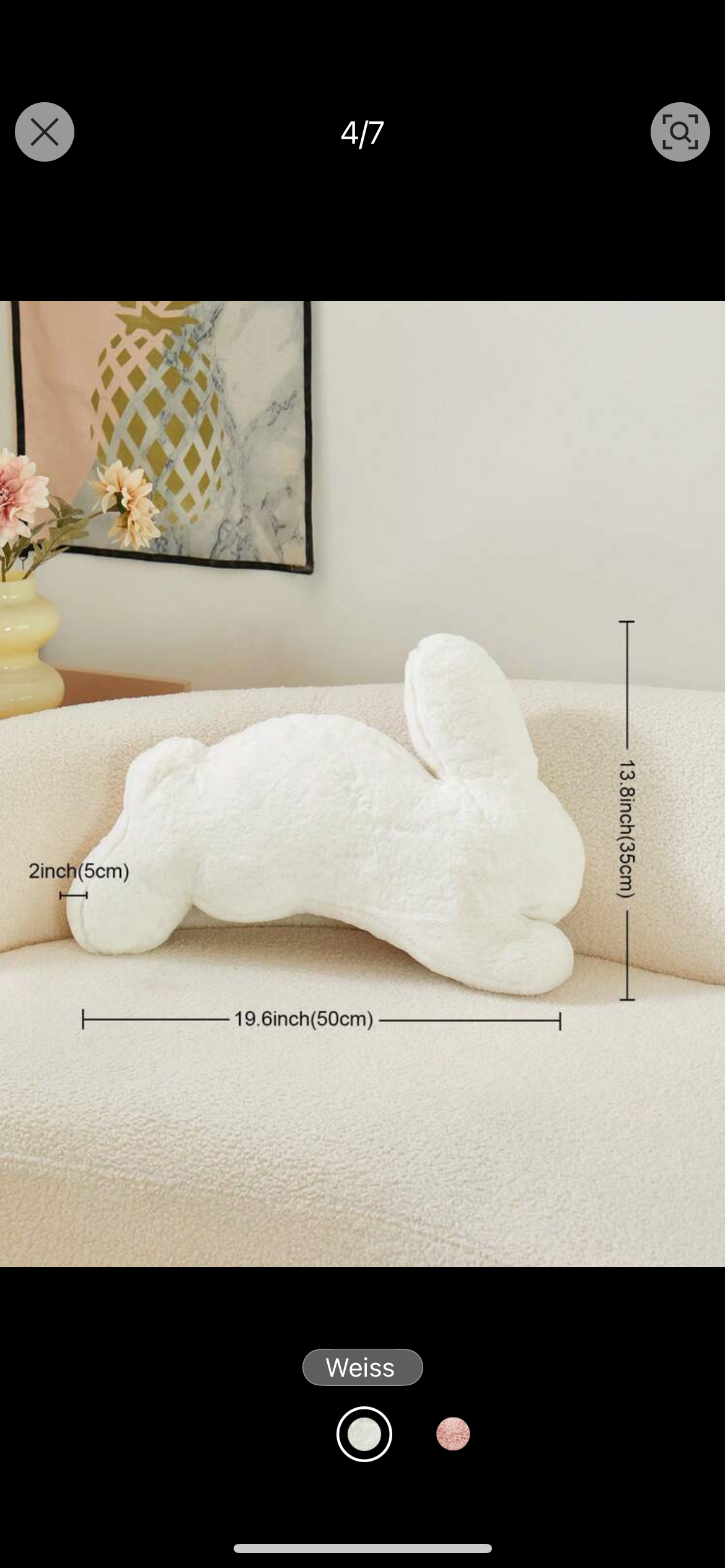 KISSENBEZUG HASE
