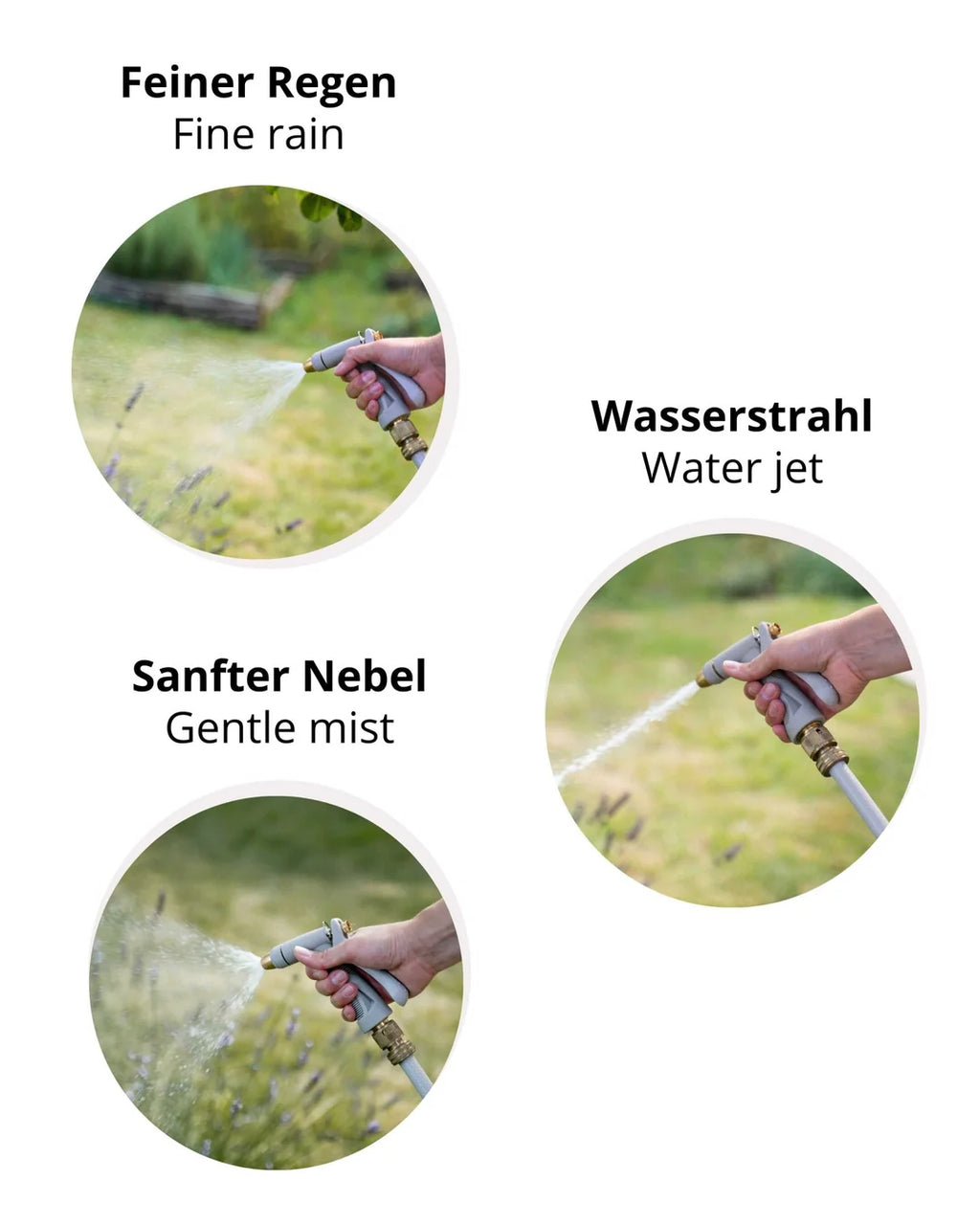 LIVLIG GARTENSPRITZE SET KUNSTSTOFF (AUTHENTIC ANTHRACITE)