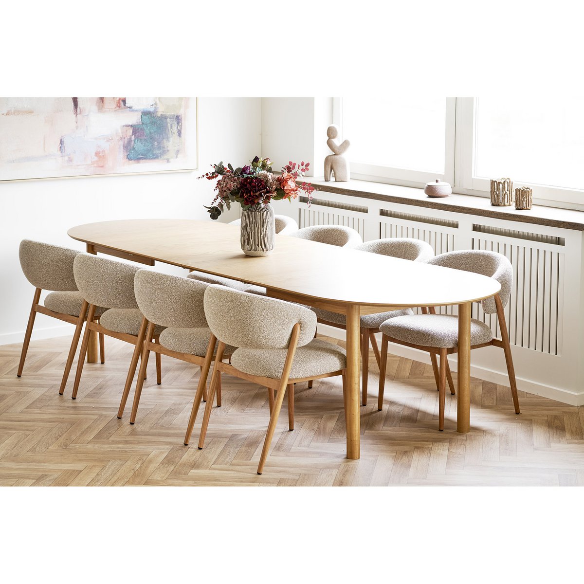 Kerzenhalter aus Keramik (Braun), 2 Stk. – Ansicht 7
