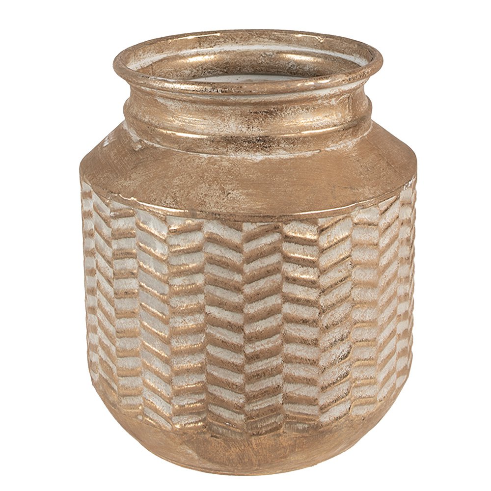 ANTIK VASE GOLD - Ø21 cm