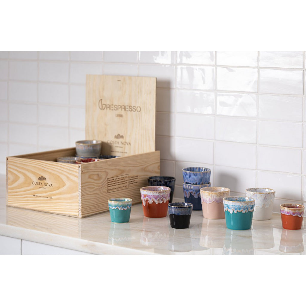 GRESPRESSO LUNGOBECHER (AQUA) - 6 Stk.