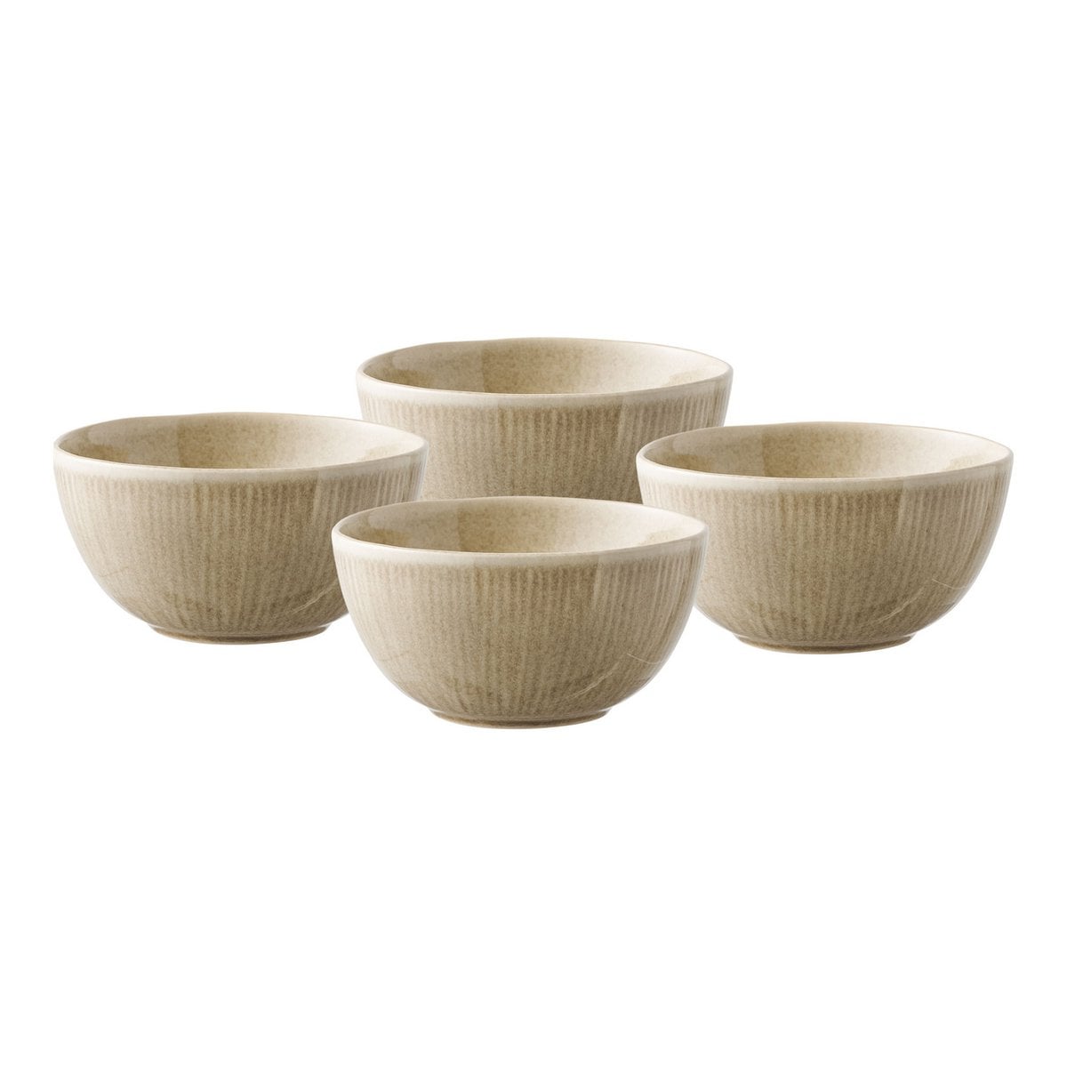 VIOLA KERAMIKSCHÜSSEL BEIGE - 14cm (4 Stk.)