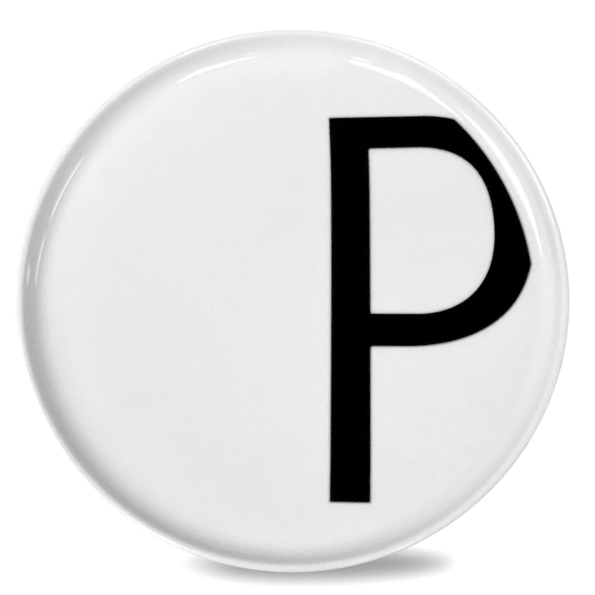 PORZELLANTELLER | BUCHSTABEN - 20cm