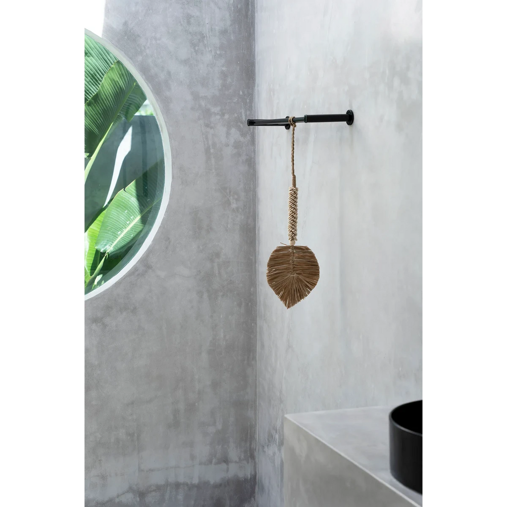 BAST MUSCHEL QUASTE (CREME/NATUR)