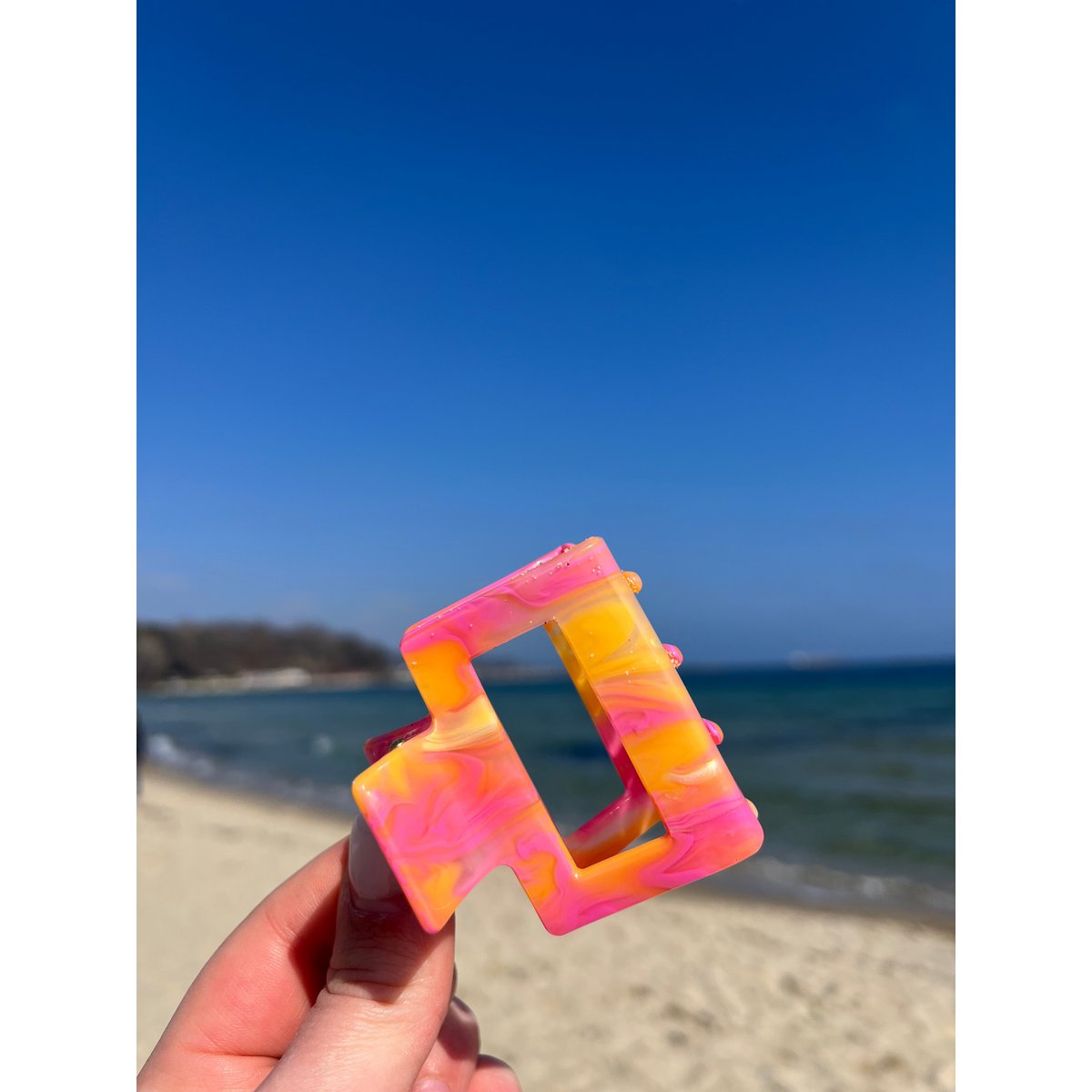 HAARKLAMMER SQUARE - SORBET