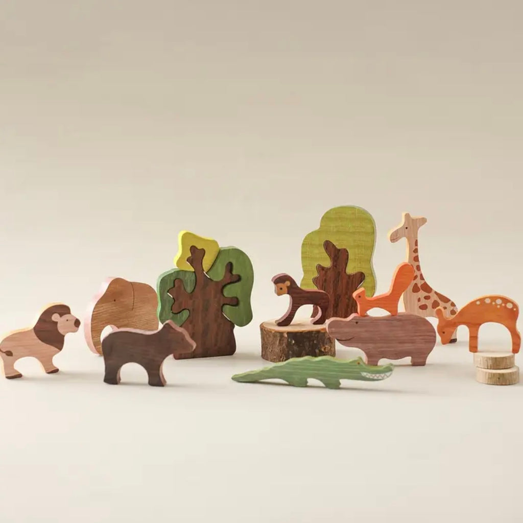 HOLZPUZZLE | WALDTIERE