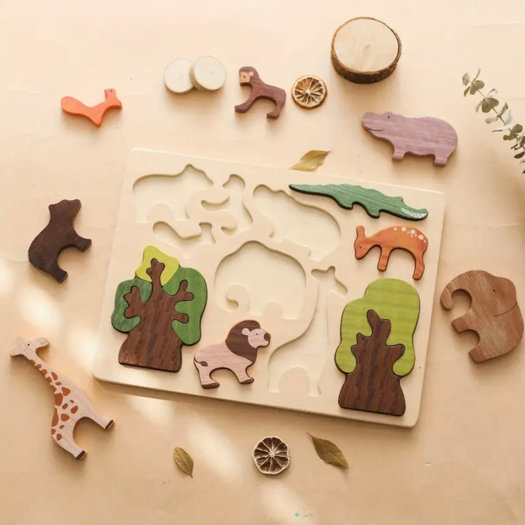 HOLZPUZZLE | WALDTIERE