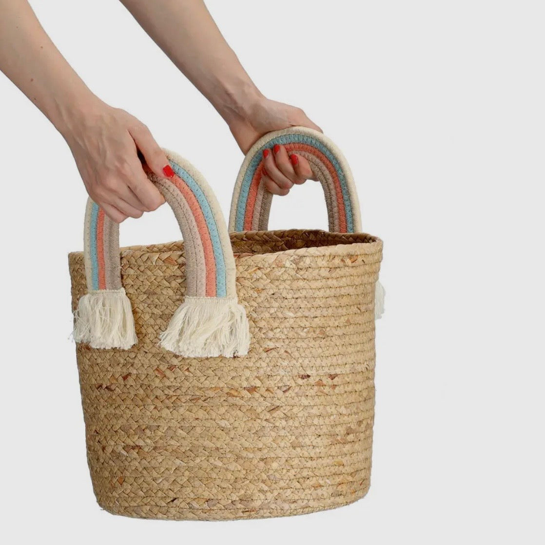 AUFBEWAHRUNGSKORB REGENBOGEN