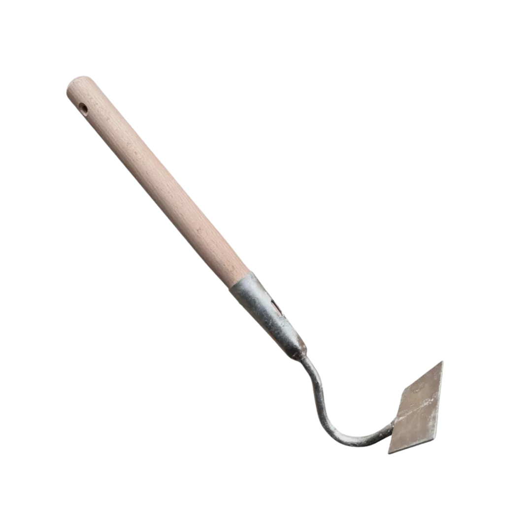 HANDGESCHMIEDETER HANDHACKER MIT HOLZGRIFF